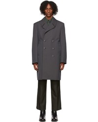 Lemaire Grey Boxy Coat