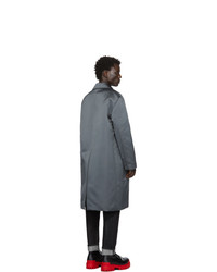 Valentino Grey Caban Coat