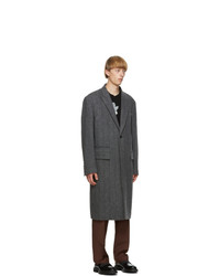 Valentino Grey Wool Coat