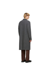 Valentino Grey Wool Coat