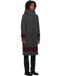 Burberry Grey Wool Look 23 Coat