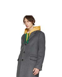 Acne Studios Grey Wool Odilon Coat