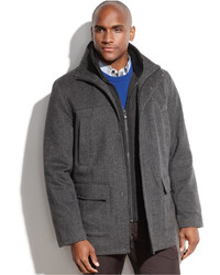 Calvin Klein Heavyweight Wool Blend Overcoat