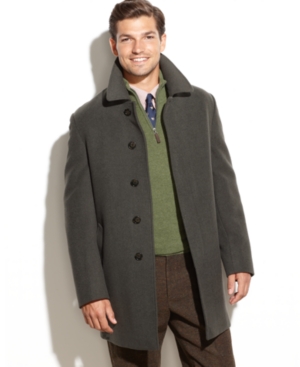 ralph lauren wool blend top coat