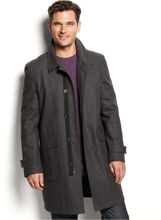 Nautica Coat Charcoal Waterville Raincoat | Where to buy & how to