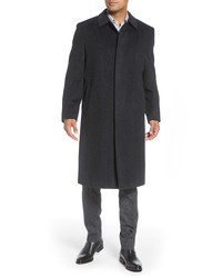 Hart Schaffner Marx Stanley Classic Fit Wool Cashmere Overcoat