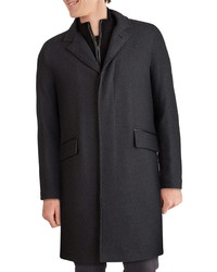 Cole Haan Signature Wool Blend Twill Topcoat