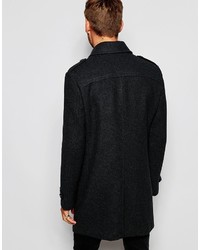 Esprit Wool Overcoat With Epaulettes