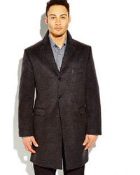 Yves Saint Laurent Charcoal Overcoat