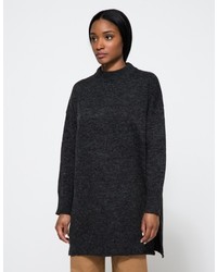 Annex Sweater Dress In Coal