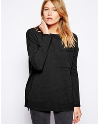 Asos Sweater With Oversized Pocket