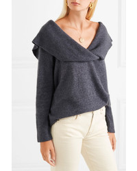 Adam Lippes Convertible Draped Cashmere And Sweater