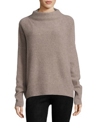 Vince Funnel Neck Cashmere Pullover Sweater