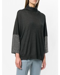 Fabiana Filippi Sequin Roll Neck Sweater