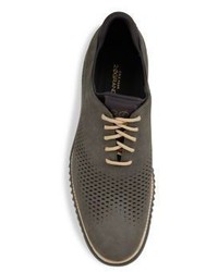 Cole Haan Perforated Nubuck Oxfords