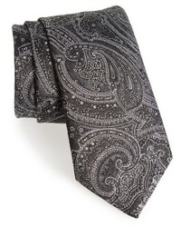 Canali Paisley Silk Blend Tie