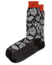Etro Short Paisley Socks