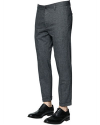 DSQUARED2 16cm Stretch Cotton Flannel Pants