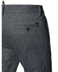 DSQUARED2 16cm Stretch Cotton Flannel Pants