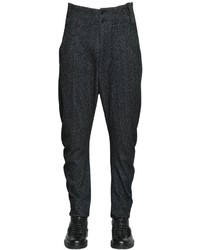 Giorgio Armani 175cm Flocked Wool Jersey Pants