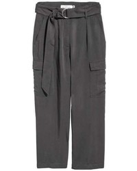 H&M Ankle Length Cargo Pants