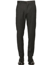 Giorgio Armani 21cm Virgin Wool Flannel Pants