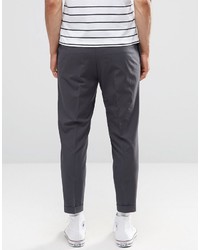 Selected Homme Smart Tapered Pants In Dogstooth With Turn Up