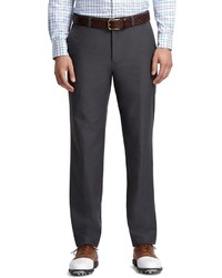 Brooks Brothers St Andrews Links Plain Front Grey Pants