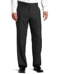 Haggar Textured Pinstripe Tailored Fit Plain Front Suit Separate Pant