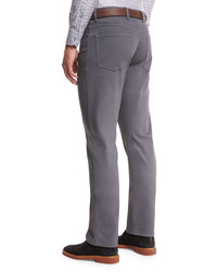 Ermenegildo Zegna Zw Five Pocket Pants Slate Gray