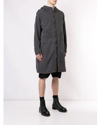 Julius Long Zip Hooded Coat