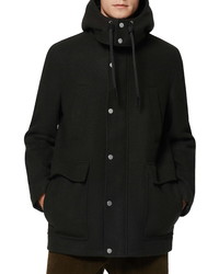 Andrew Marc Newport Parka With Genuine Hood