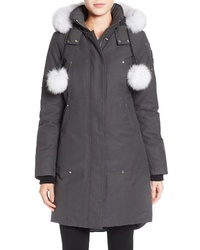 Moose Knuckles Stirling Down Parka With Genuine Fox