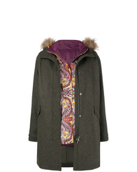 Etro Two In One Parka Coat