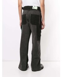 Off-White Patch Detail Arrows Motif Jeans