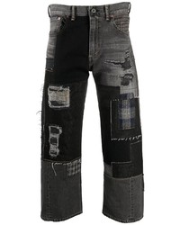 Junya Watanabe MAN Patched Cropped Jeans
