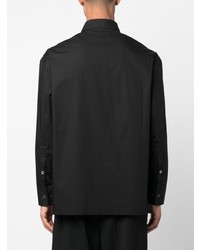 Feng Chen Wang Patchwork Design Long Sleeve Shirt