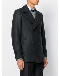 Isaia Double Breasted Coat