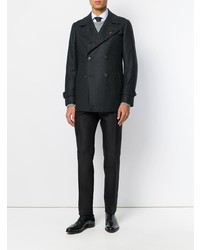 Isaia Double Breasted Coat