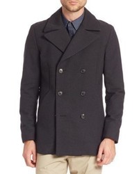 Theory Double Breasted Peacoat