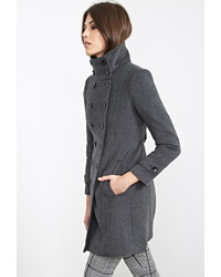 Forever 21 Double Breasted Peacoat