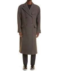 4SDESIGNS Morning Double Breasted Wool Blend Coat