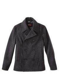 SG Corporation Merona Wool Blend Pea Coat Grey S