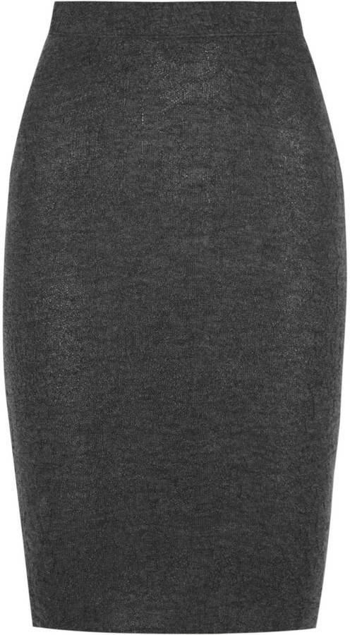 charcoal grey pencil skirt uk