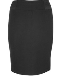 Maurices Plus Size Pencil Skirt With Elastic Waistband In Black