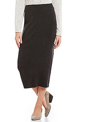 Eileen Fisher Merino Wool Pencil Skirt