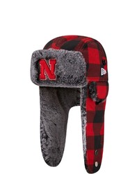 New Era Scarlet Nebraska Huskers Plaid Trapper Hat At Nordstrom