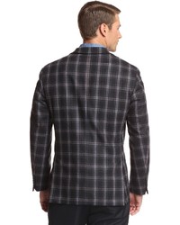 Lubiam Checked Notch Lapel Sportcoat