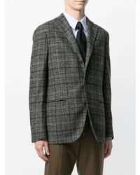 Boglioli Classic Checked Suit Jacket