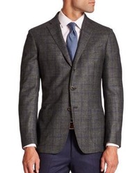 Saks Fifth Avenue Collection Check Sportcoat